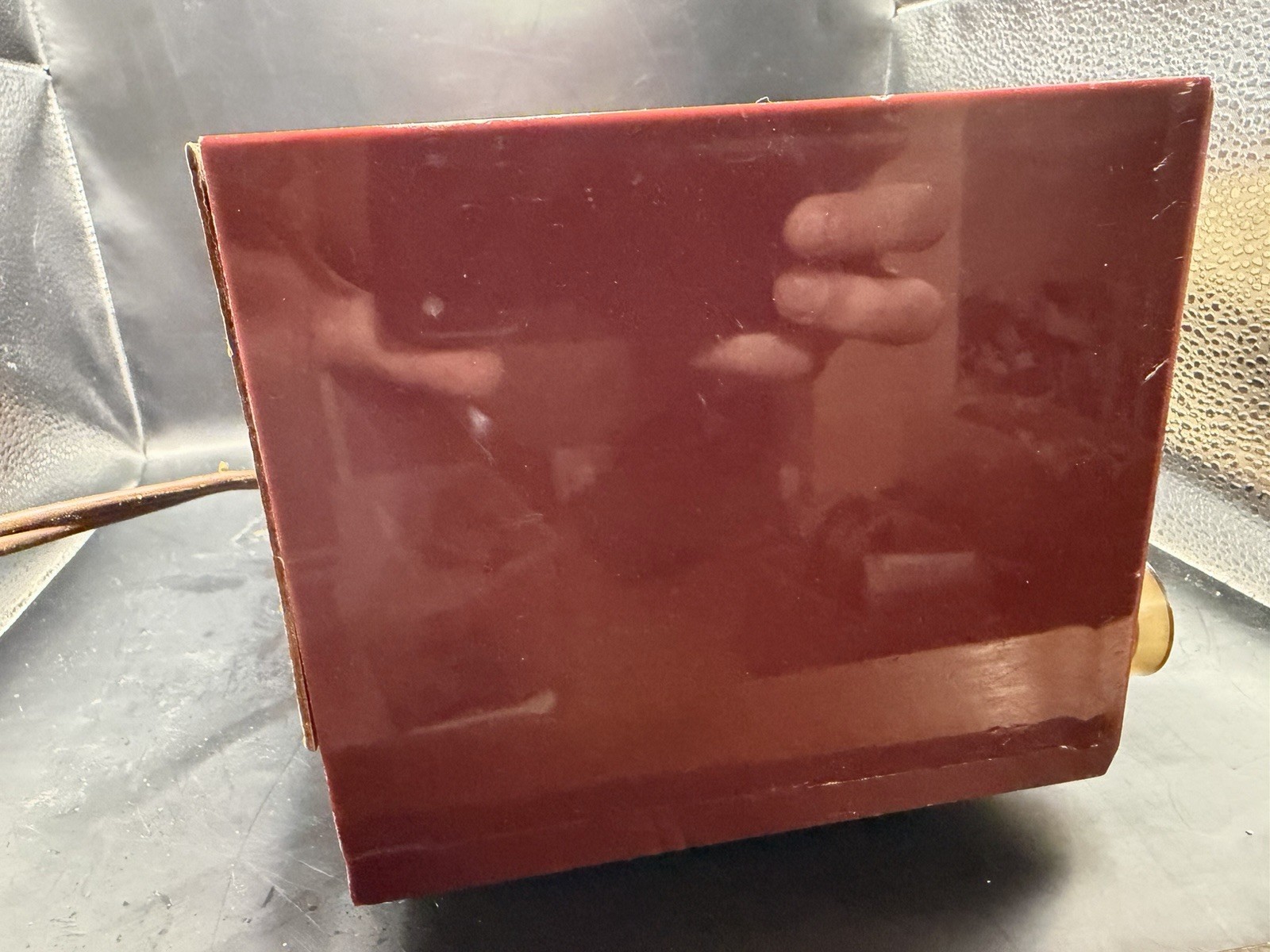 Vintage Zenith Z522R Tube AM Clock Radio Mid Century – Working