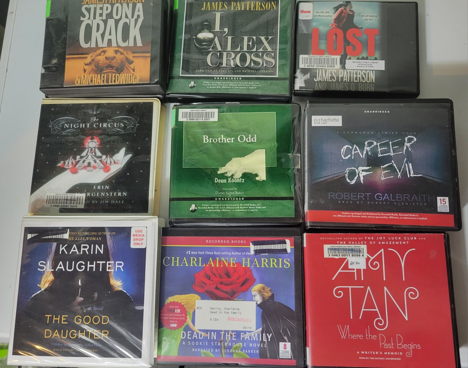 Audiobooks updated 5/20/2025 audiobook audio books on CD