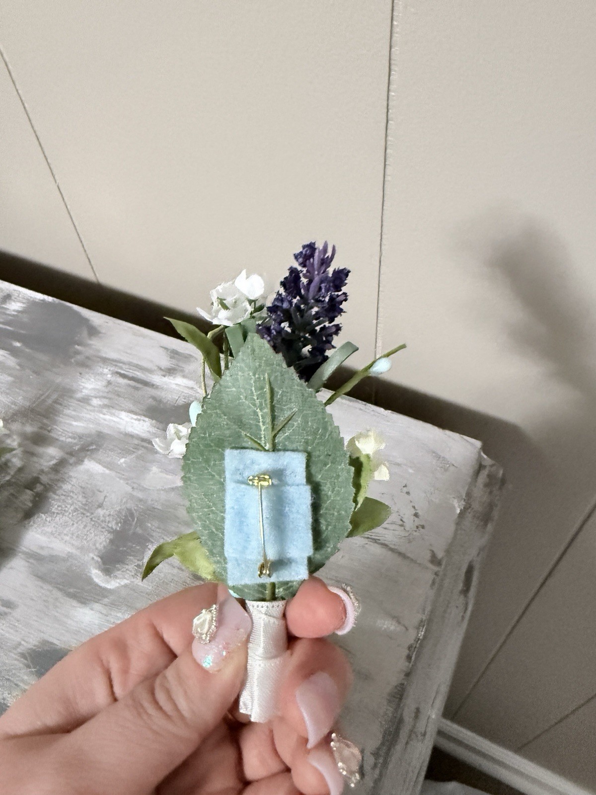 Wedding Boutonniere, Bouquet, Decor 15 Lot