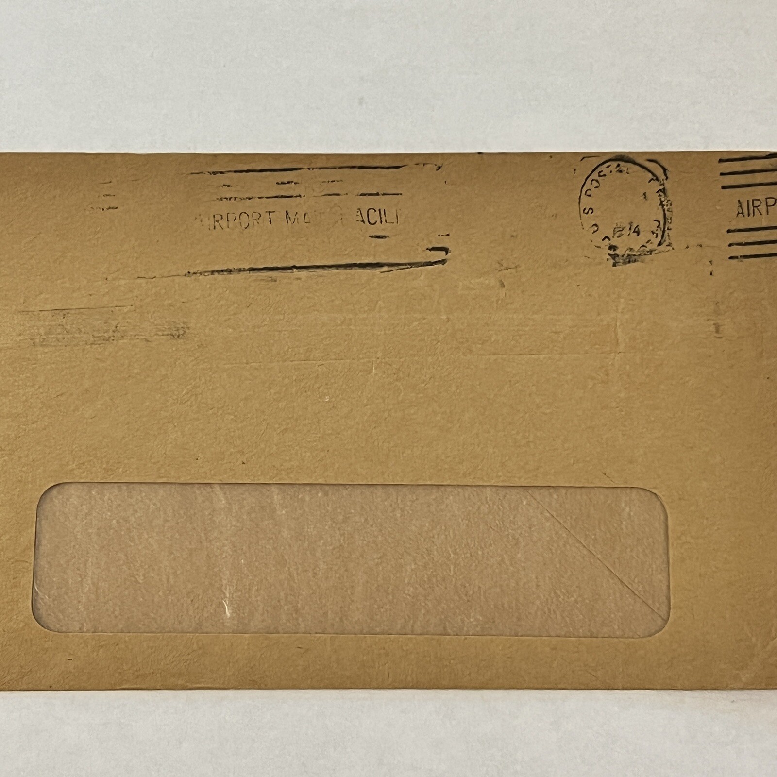 ERROR 1970s US COVER BANK OF AMERICA CALIFORNIA WITH BOTCHED CANCEL