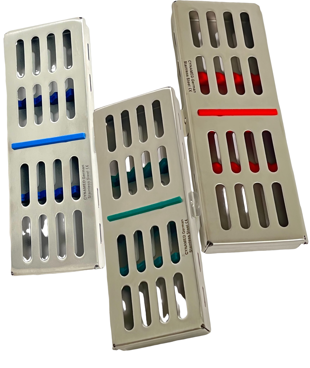 PREMIUM DENTAL AUTOCLAVE STERILIZATION CASSETTE RACK BOX TRAY FOR 5 INSTRUMENTS