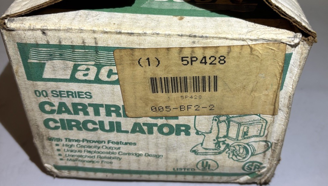 Taco 005-BF2-2 Circulator Pump 5P428