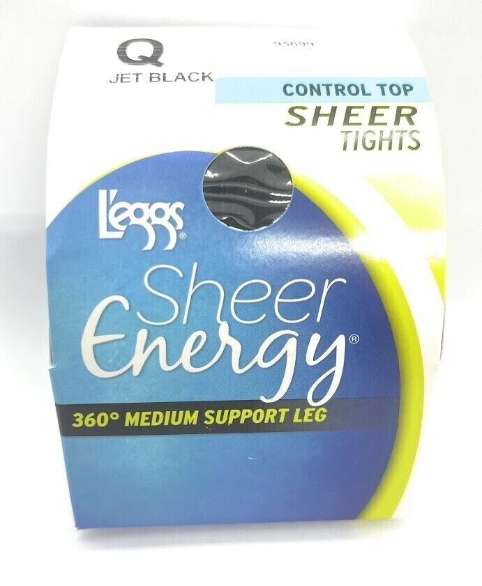 L'eggs Sheer Energy Control Top Leg Pantyhose, Choose Your Type