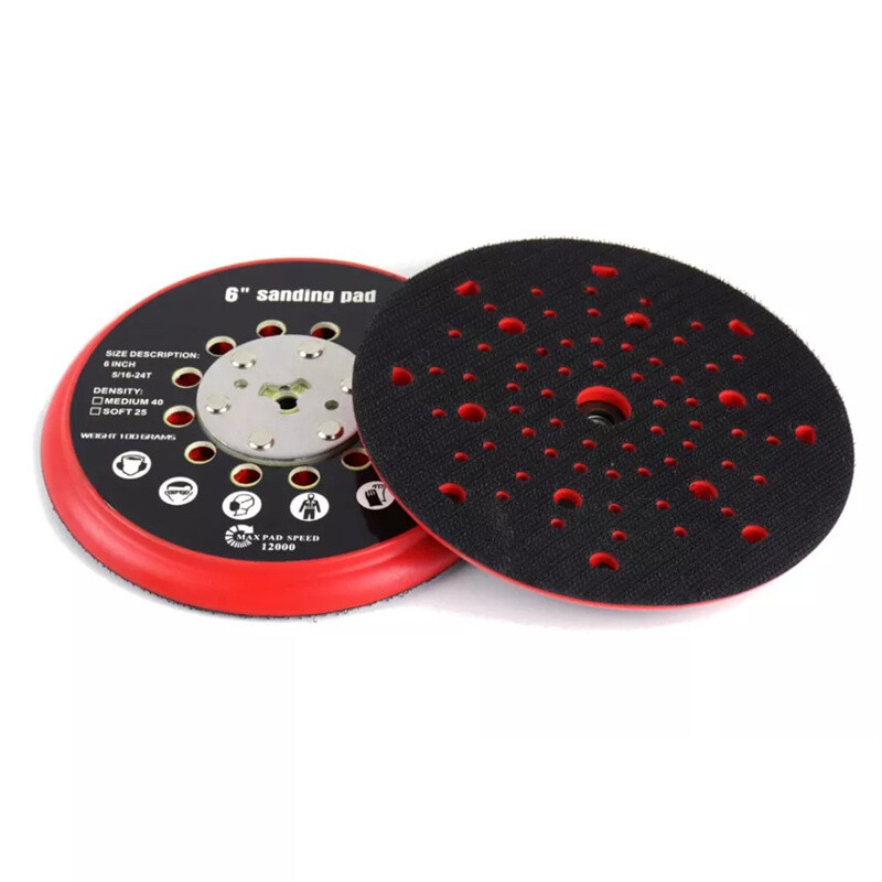 6" Sanding Pad Grinding Plate For Bosch GET 75-6 75-150 65-5, GEX 33-6 34-6