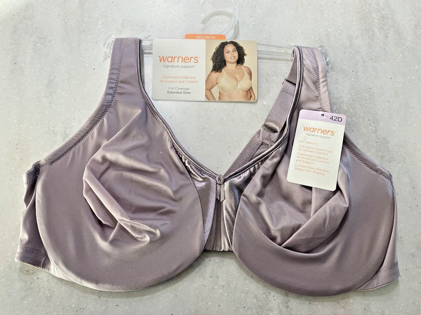 Warners SIGNATURE SUPPORT BRA cushioned underwire stretch 35002A BRAND NEW