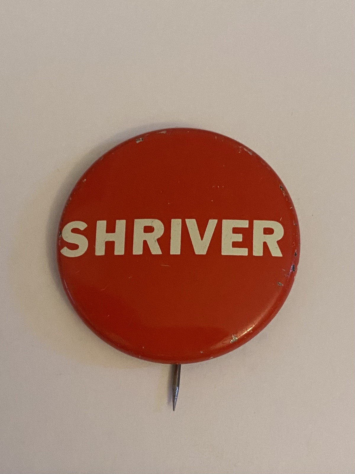 Shriver Pin Back Button P160