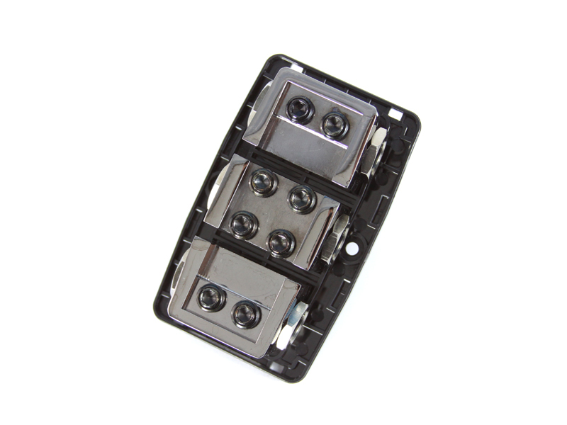 KnuKonceptz KNF36 6 Way 1/0 to 4 Gauge Ground Distribution Block