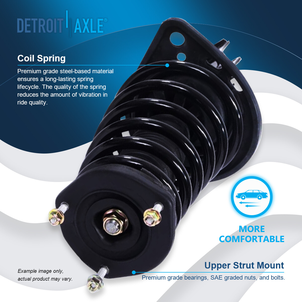 Front & Rear Spring Struts for 2006 2007 2008 2009 2010 2011 Toyota Avalon Camry