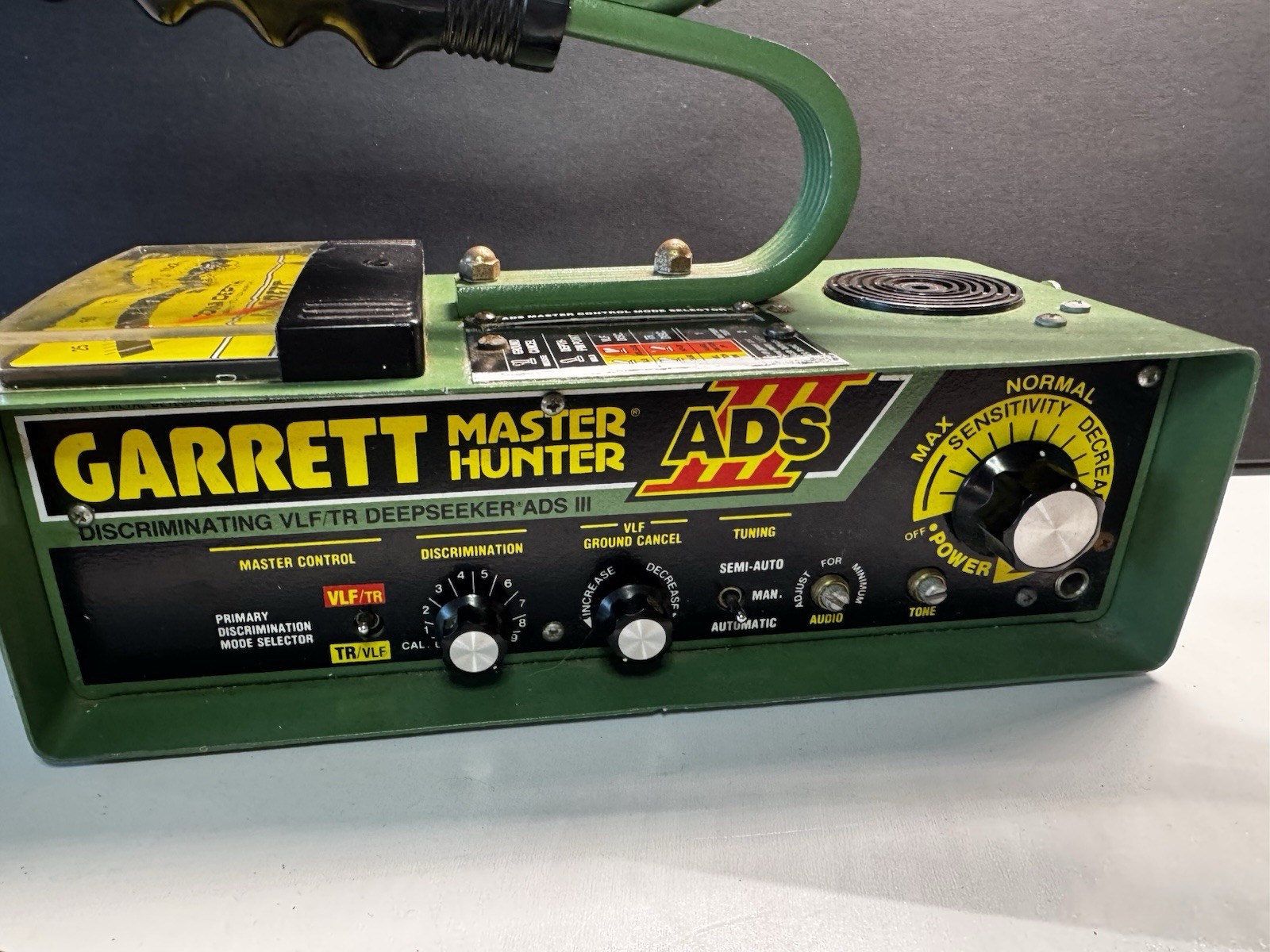 GARRETT METAL DETECTORS MASTER HUNTER ADS III Well Cared For