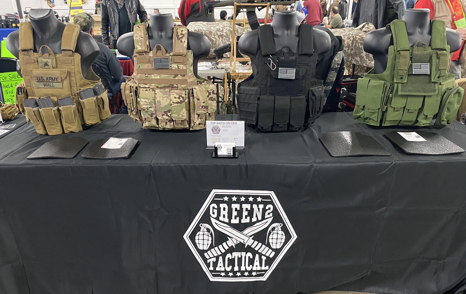 Multicam Tactical Vest Plate Carrier- Adjustable. Pouches Included