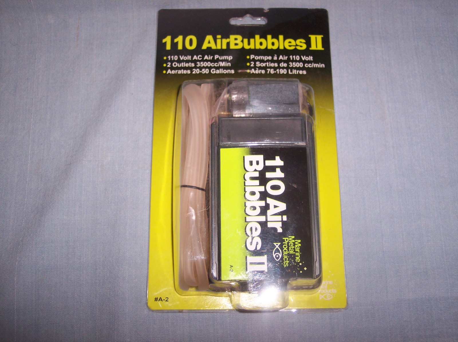 110 Air Bubbles II Pump A2 Bait Tank Bubbler Minnow Bucket  FREE SHIPPING