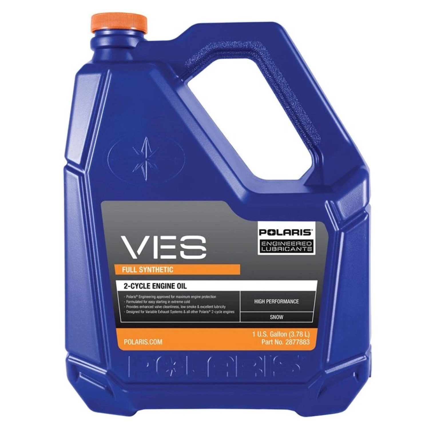 NEW 2877883 PoLaris Snowmobile New OEM VES Full Synthetic 2-Cycle Oil, 2-Stroke