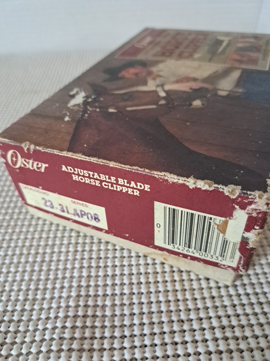 Vintage Oster Electromatic Model 23 Horse Animal Clippers w/Original Box Works