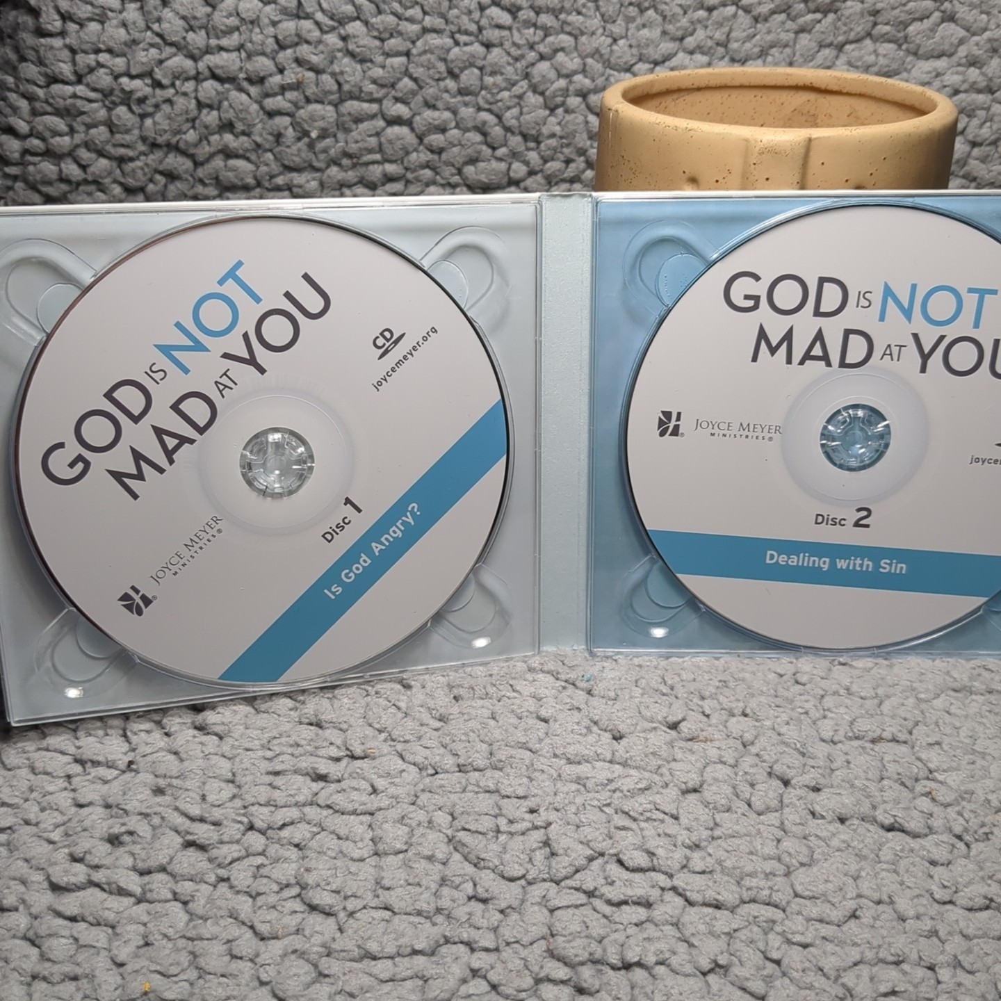 God is Not Mad at You (4 CD Album) By Joyce Meyer