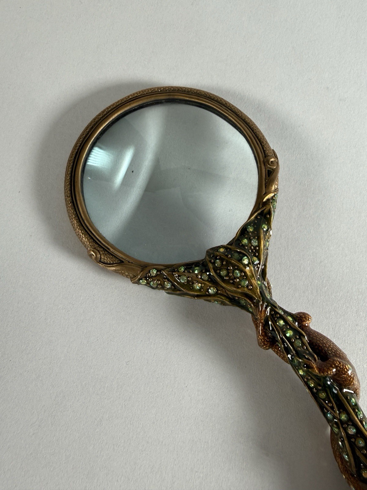 Jay Strongwater Lizard Magnifying Glass