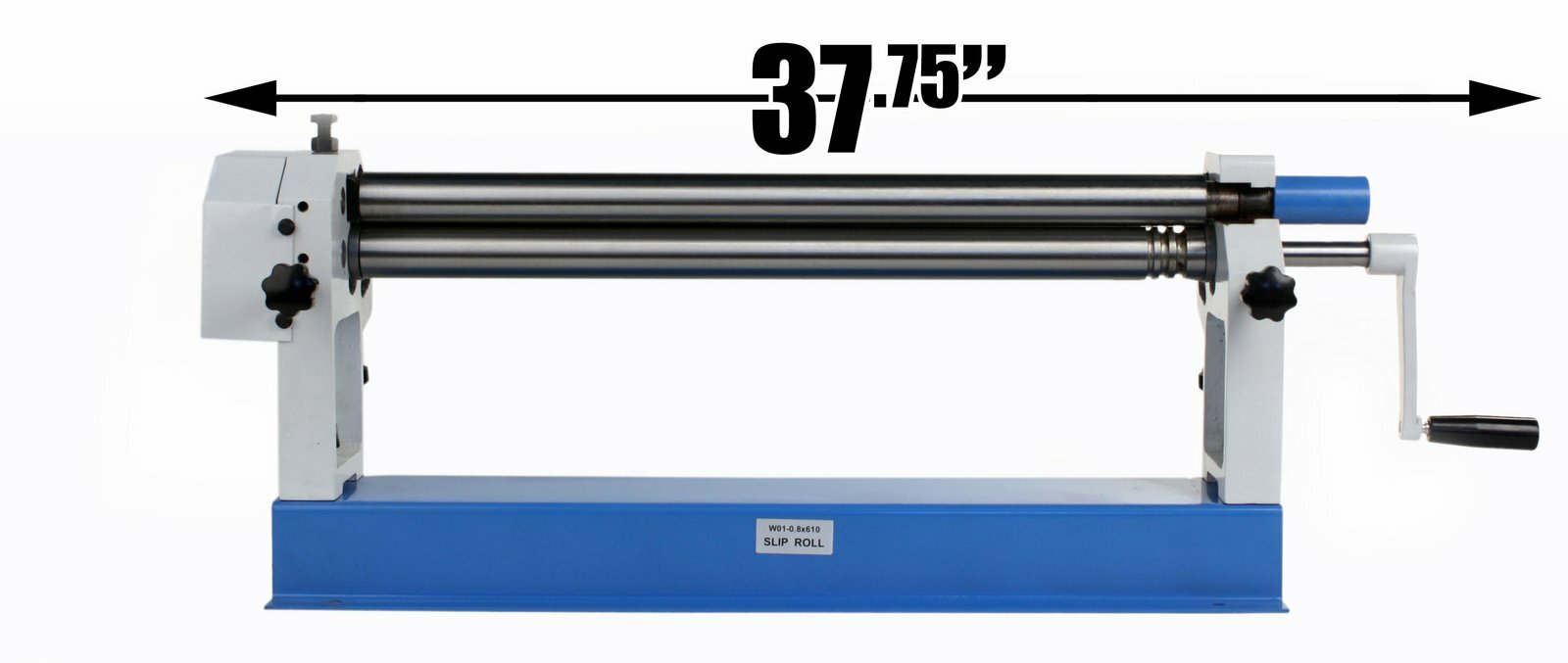 Erie Tools 24" Sheet Metal Slip Roll For Cylinders Reverse Curves, Radius Bends