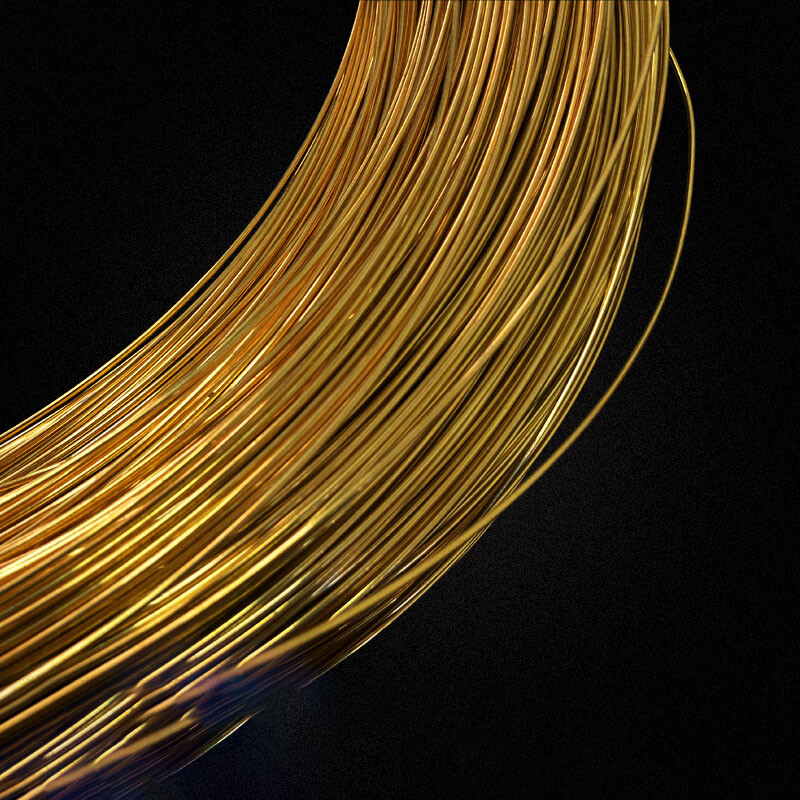 Brass Round Wire Bare Unplated Ø0.3mm -Ø5mm Diameter Jewelry Making / Wire Craft