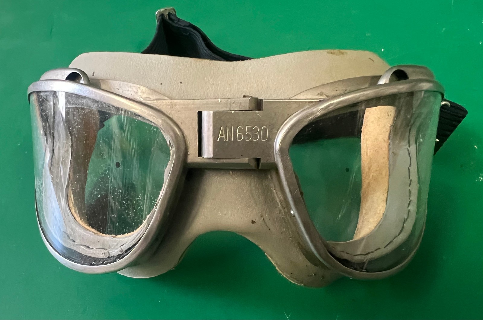 CHAS. FISCHER AN-6530 FLYING GOGGLES- 100% ORIGINAL