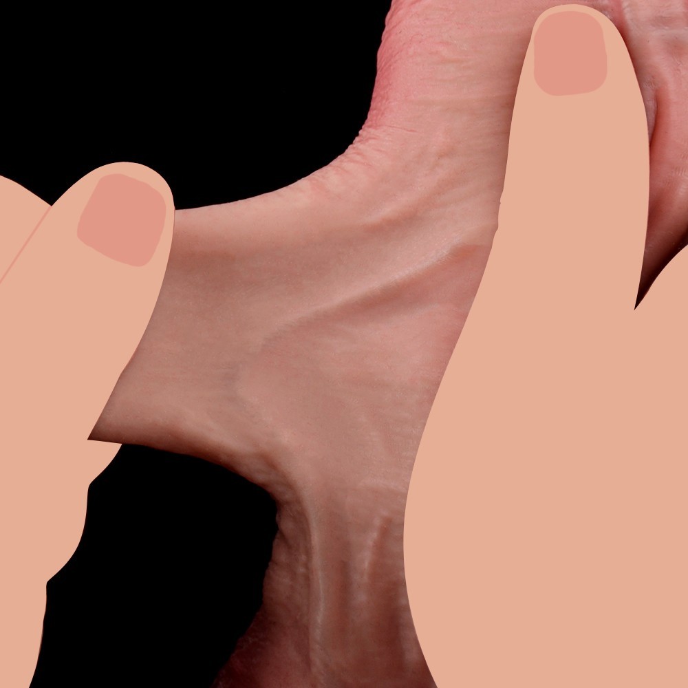 Liquid Silicone Realistic Huge Dildo Cock Suction Cup Women Sex Toys Thick Dong