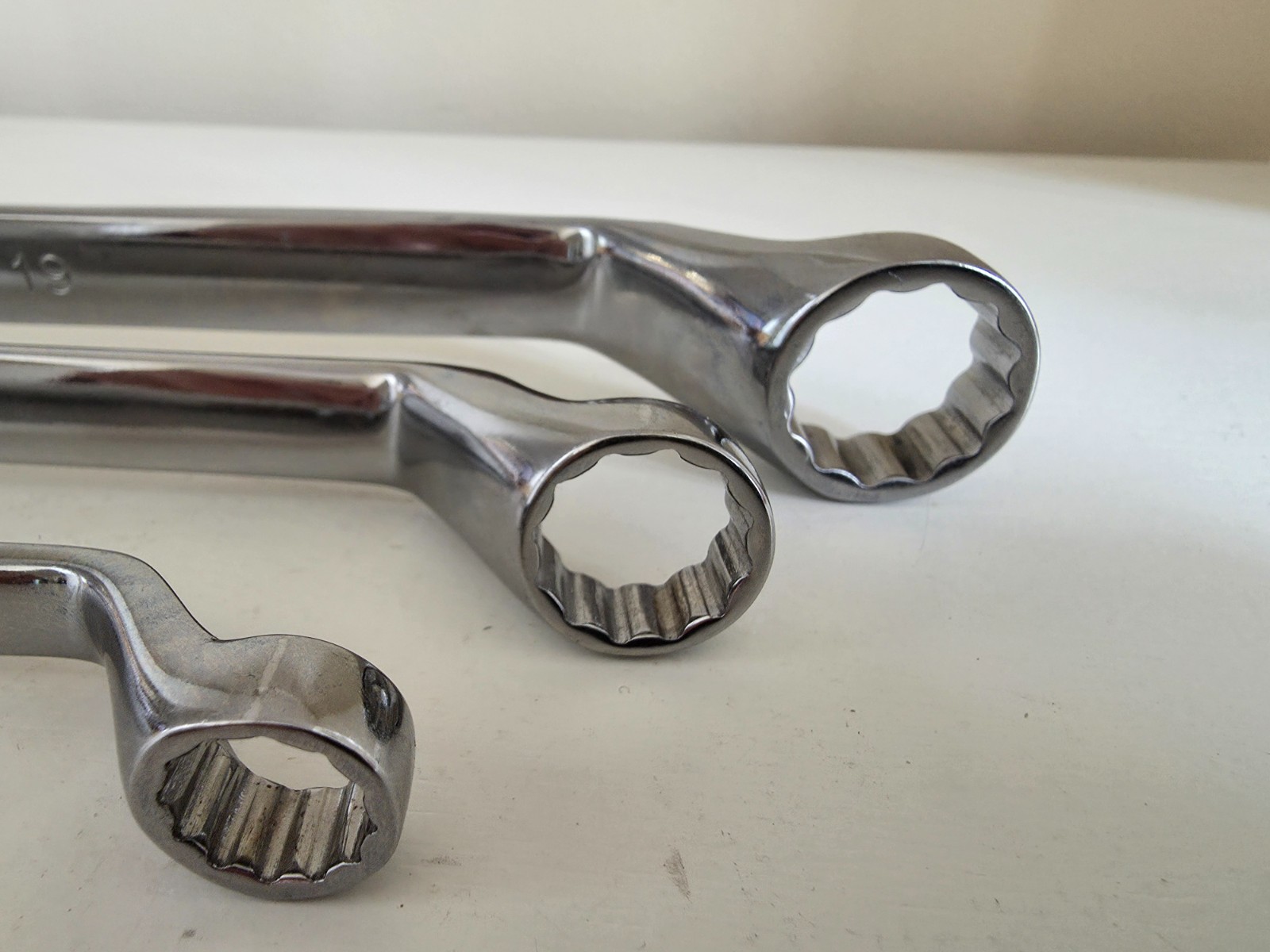 Snap-on Metric 10/11mm, 13/15mm, 17/19 Deep Offset Box End Wrench, excl. cond.