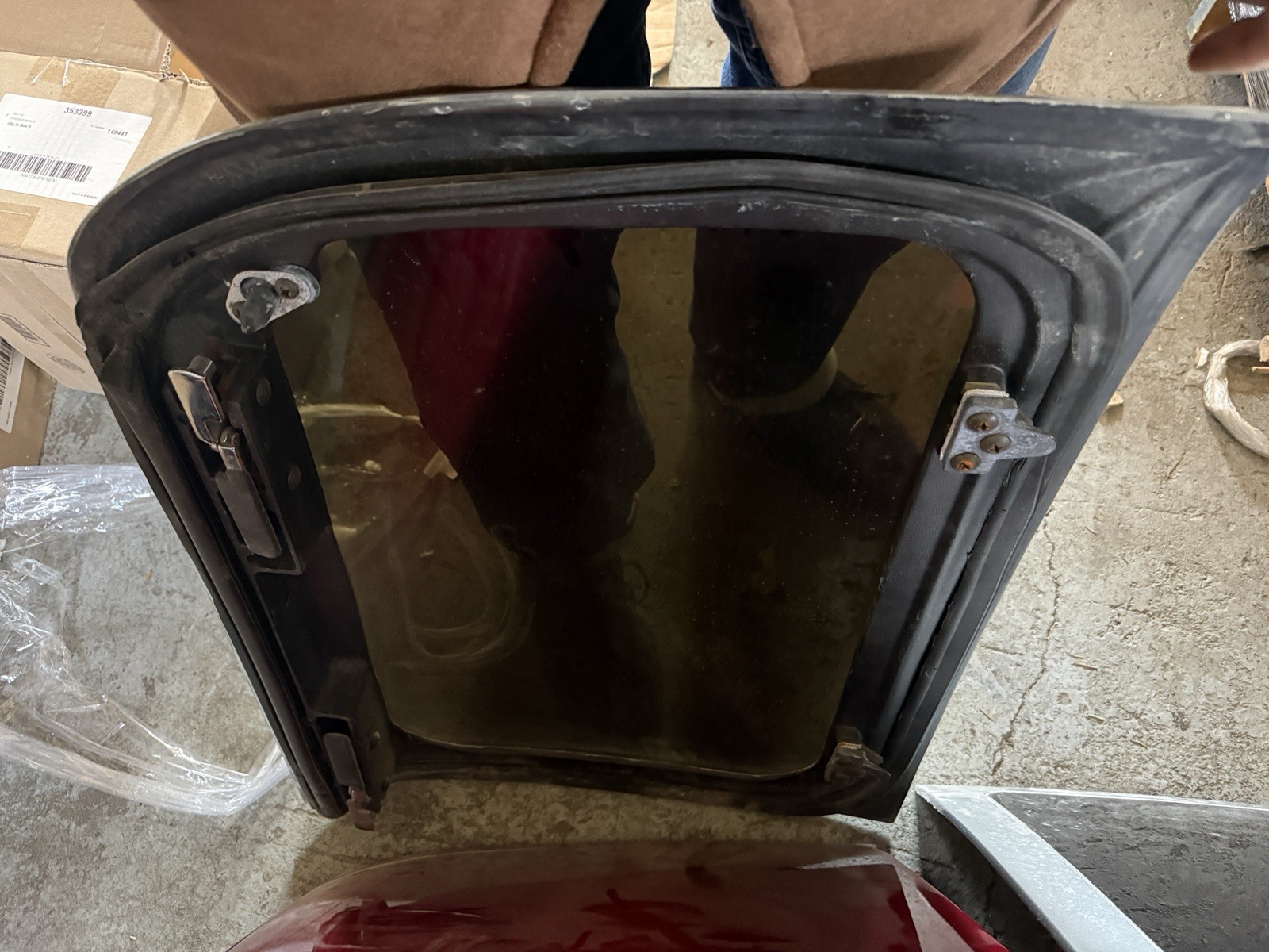 1968-77 C3 Rare MOTION Corvette C3 Glass Moonroof T-Tops ORIGINAL LOF Glass MINT