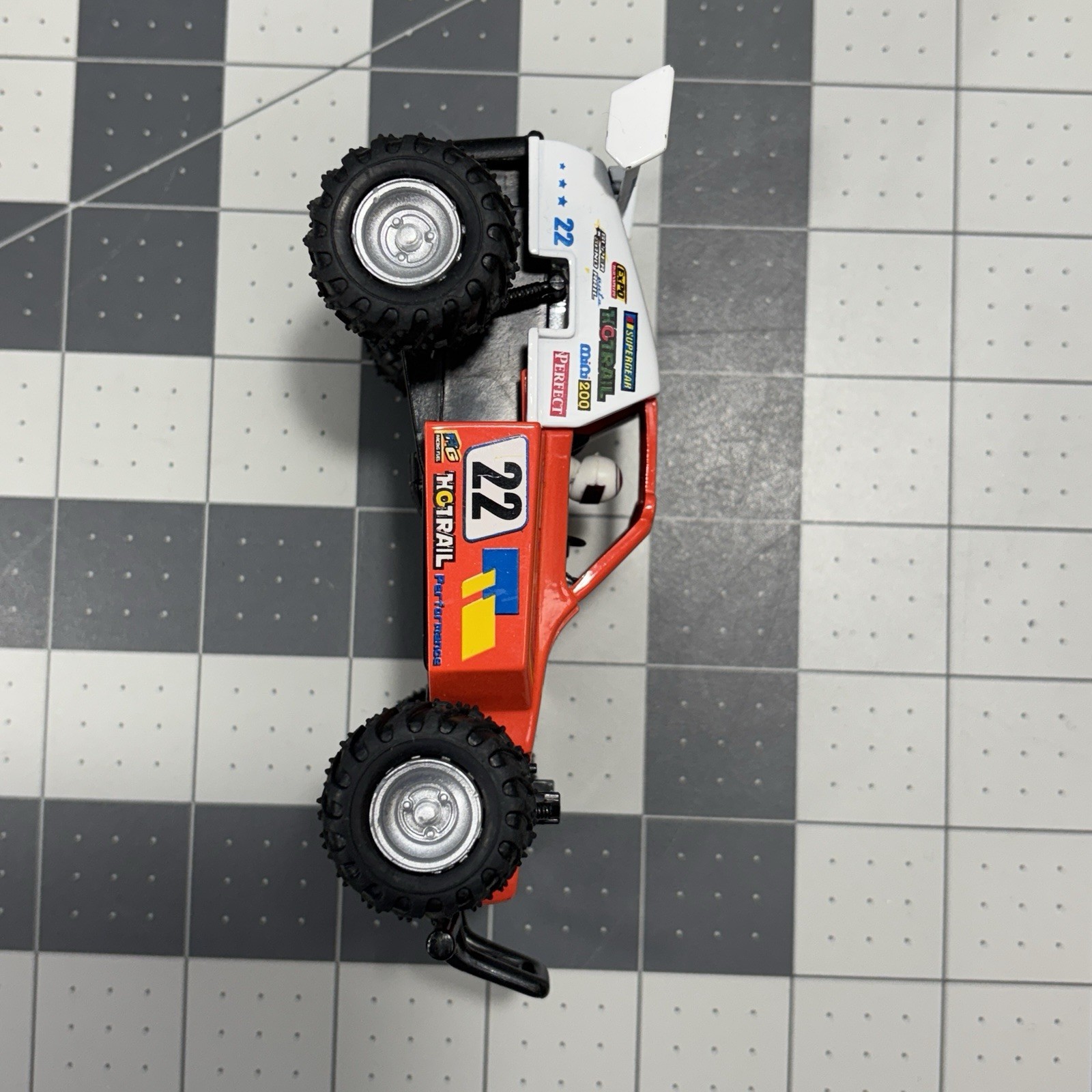 Racer Pullback Diecast Buggy Vehicle #22 HotRail Performance Kinsfun Toy 2014