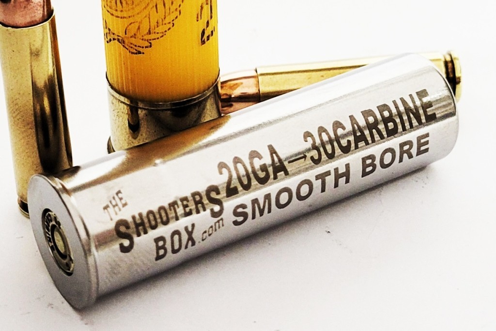 20GA to 30 CARBINE Shotgun Adapter - Chamber Reducer - Stainless - Free Case !!!