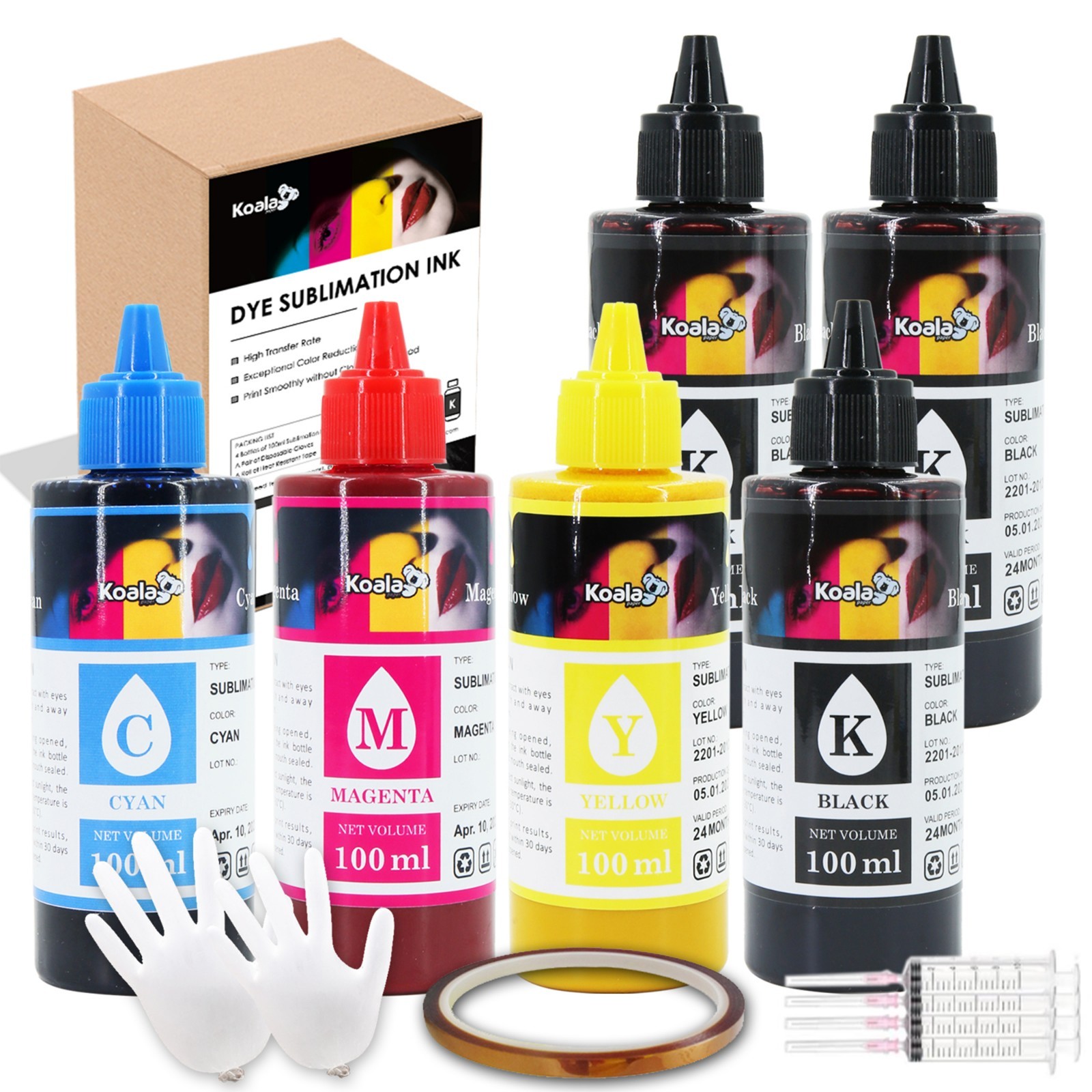 600ML Koala Sublimation Ink for Inkjet Epson ET-2720 2760 2800 2803 2850 4800