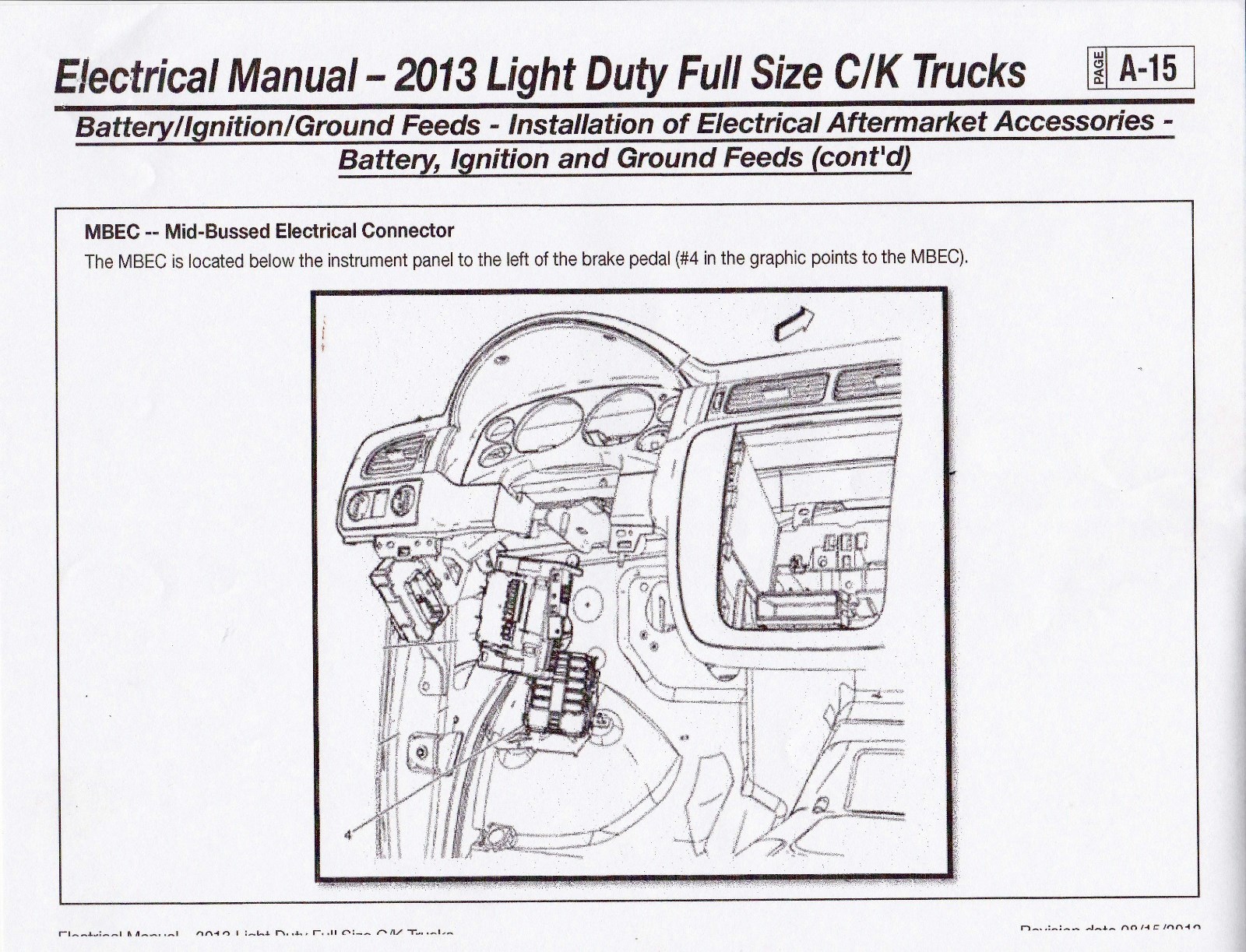 2007-2013 GM UPFITTER CHEVY GMC JUNCTION BLOCK MBEC CONNECTOR 13504592 20791502