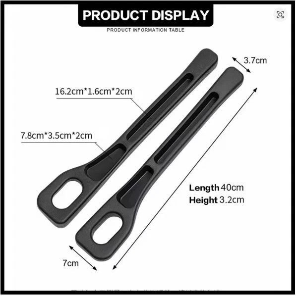 2pc Car Seat Gap Filler Organizer Storage Box Universal Leak-Proof Plug Strip