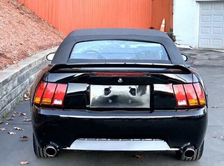 For Ford mustang Convertible FM3229SS 1994-04 Soft top W/window Black Sailcloth