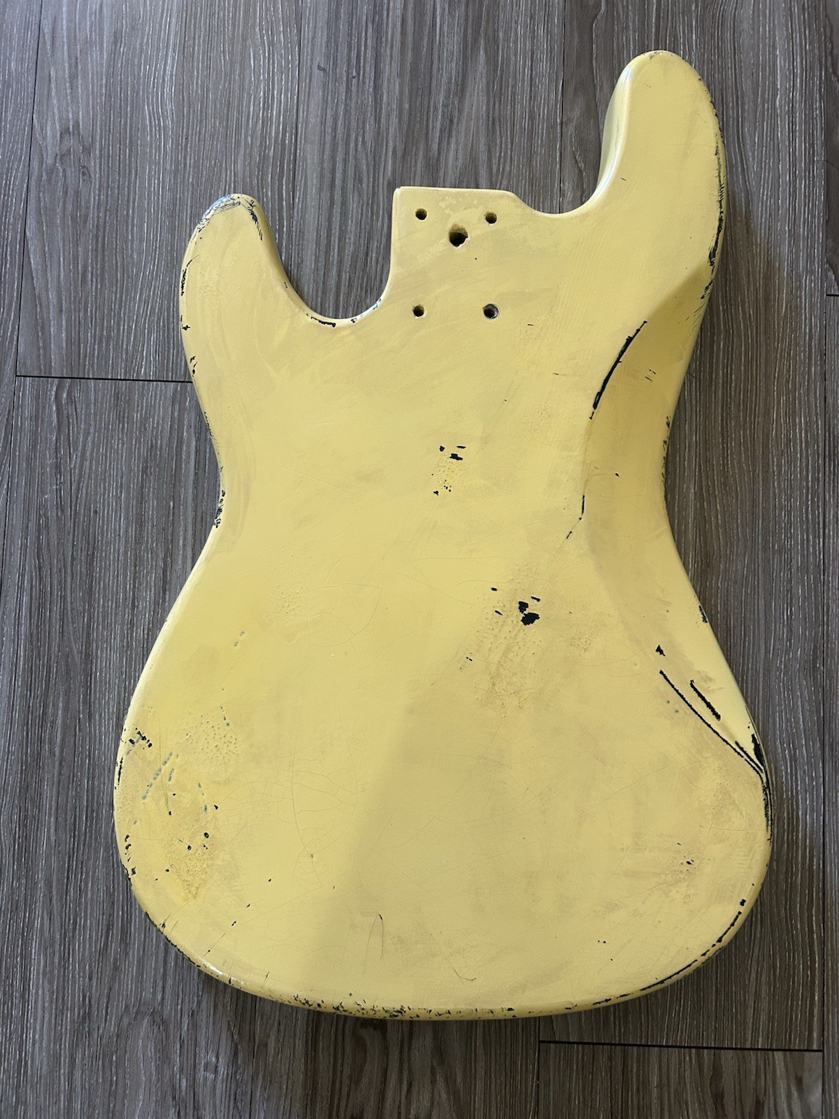 Yellow Body for Precision Bass Relic - NITRO finished