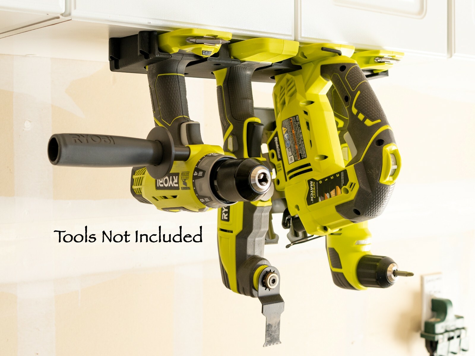 Ryobi 18v ONE+ tools Under-Cabinet / Shelf mount / rack