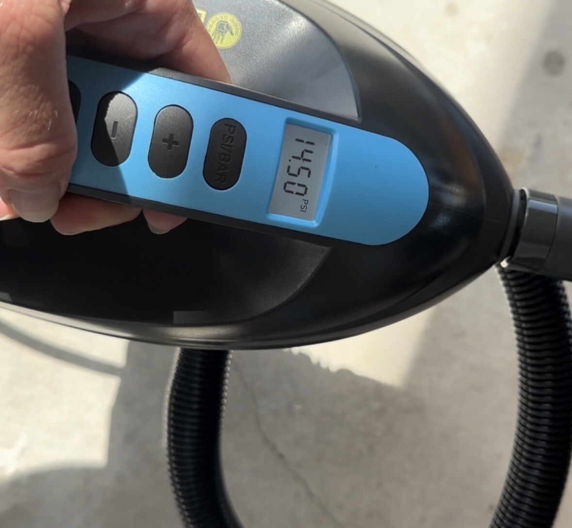 BODY GLOVE Electric Pump for Inflatable Boats SUP Paddle Board Kayak w/ Auto Off