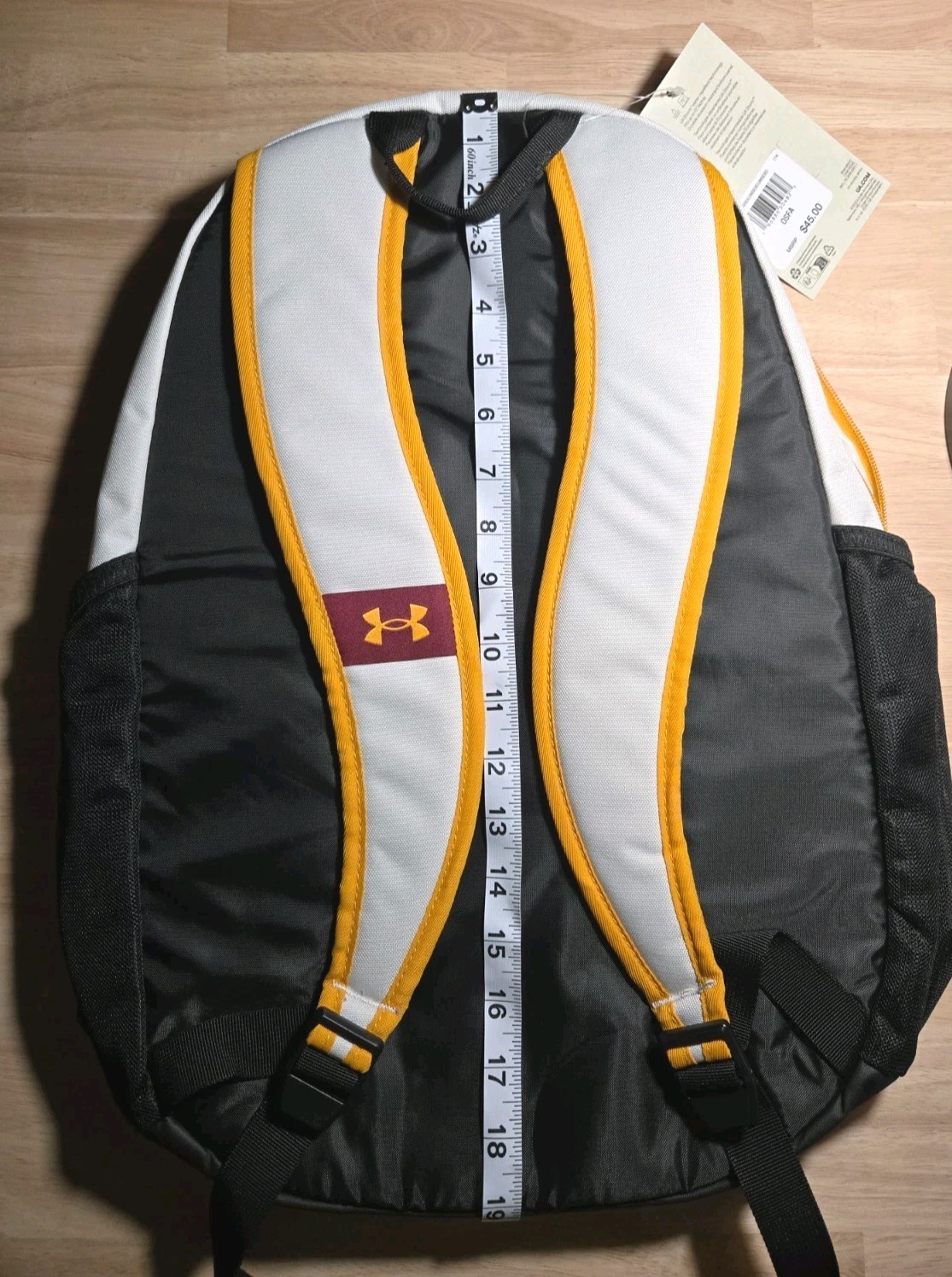 Under Armor Backpack 1996 Retro Vintage Style Team Unisex-Adult UA Zip Closure