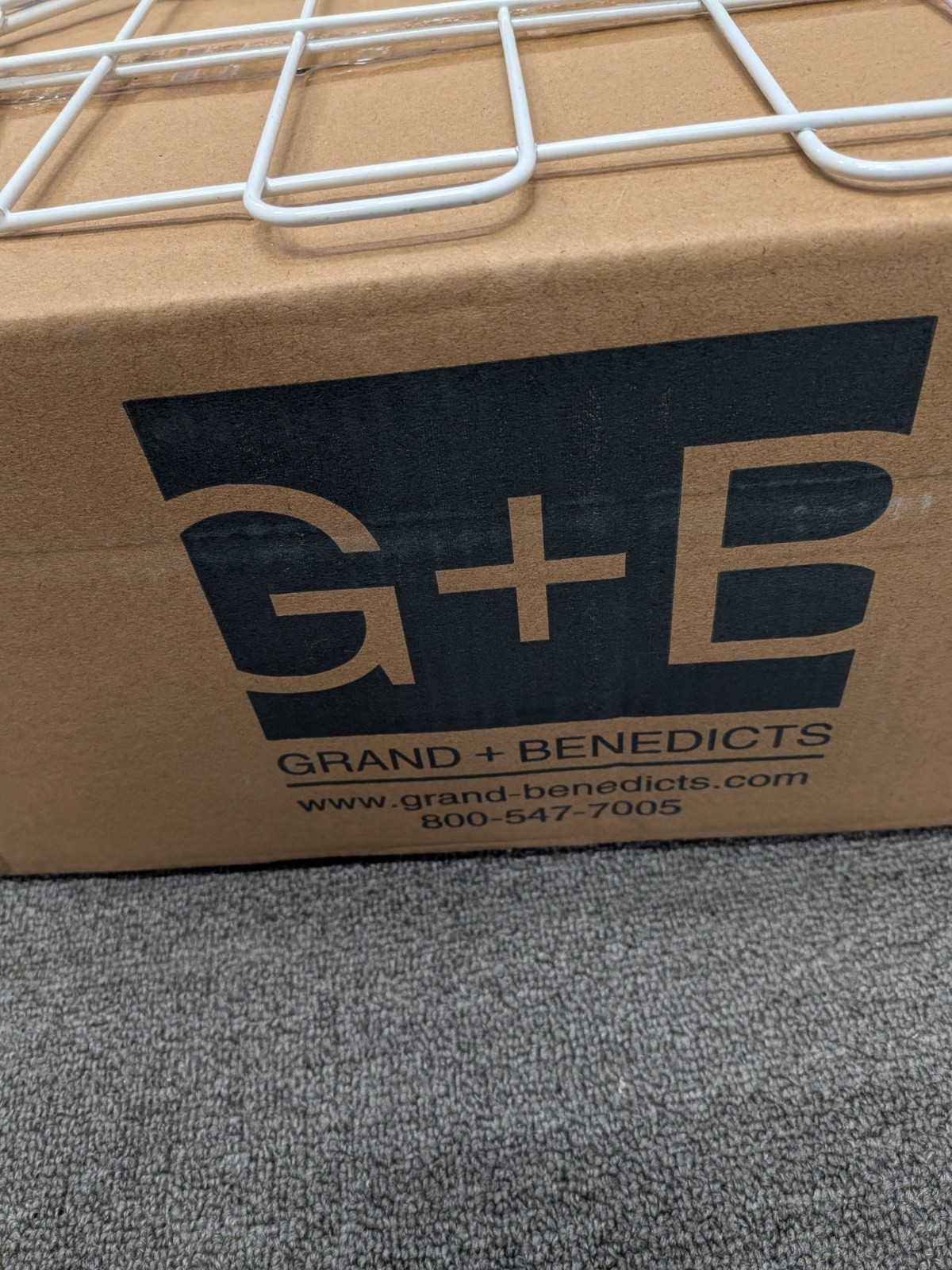 Lozier Gondola Endless Basket Divider Grand + Benedicts 939-3473-06W Case Of 25