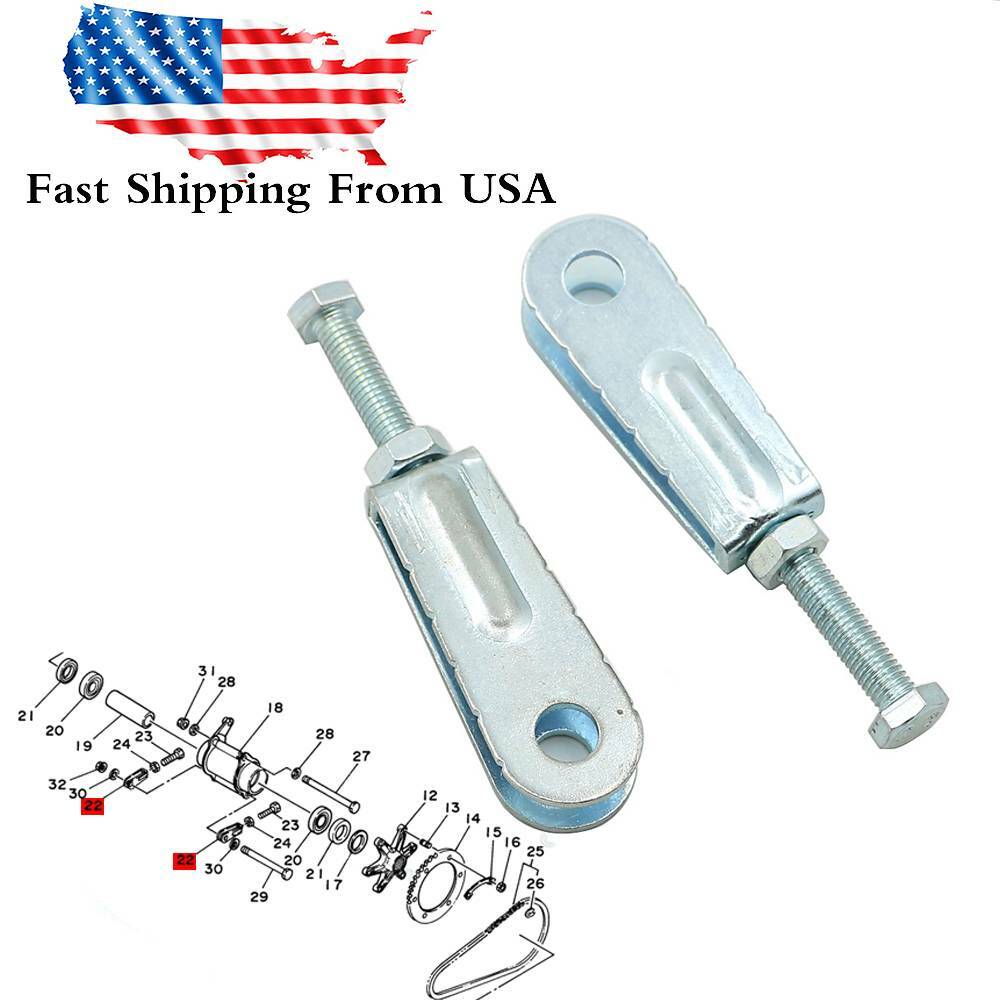 Chain Puller Adjusters Carrier For Yamaha ATV Banshee Warrior Raptor Blaster 200