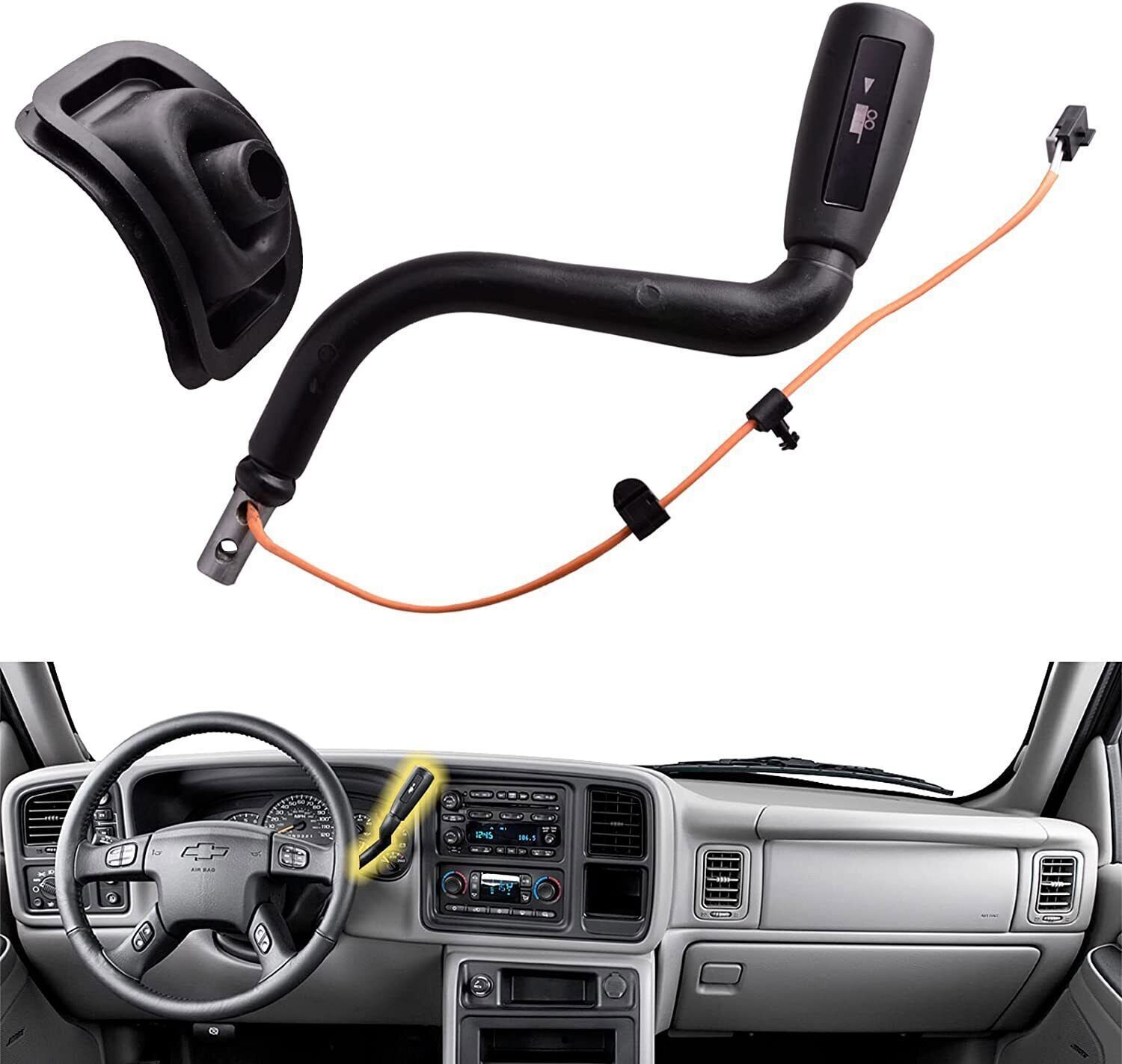 Gear Shift Lever & Tow Haul Button For Suburban 2000-2006 Silverado 1999-2006