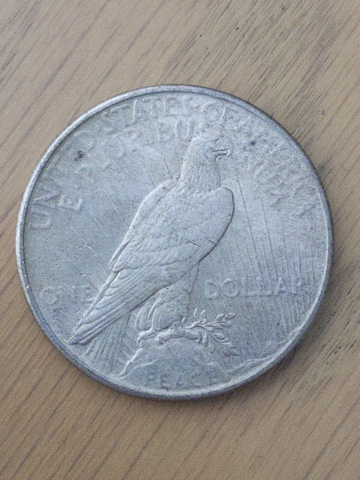 90% Silver Peace Dollars, Circulated, Lot Of 7. Give Peace a Chance!