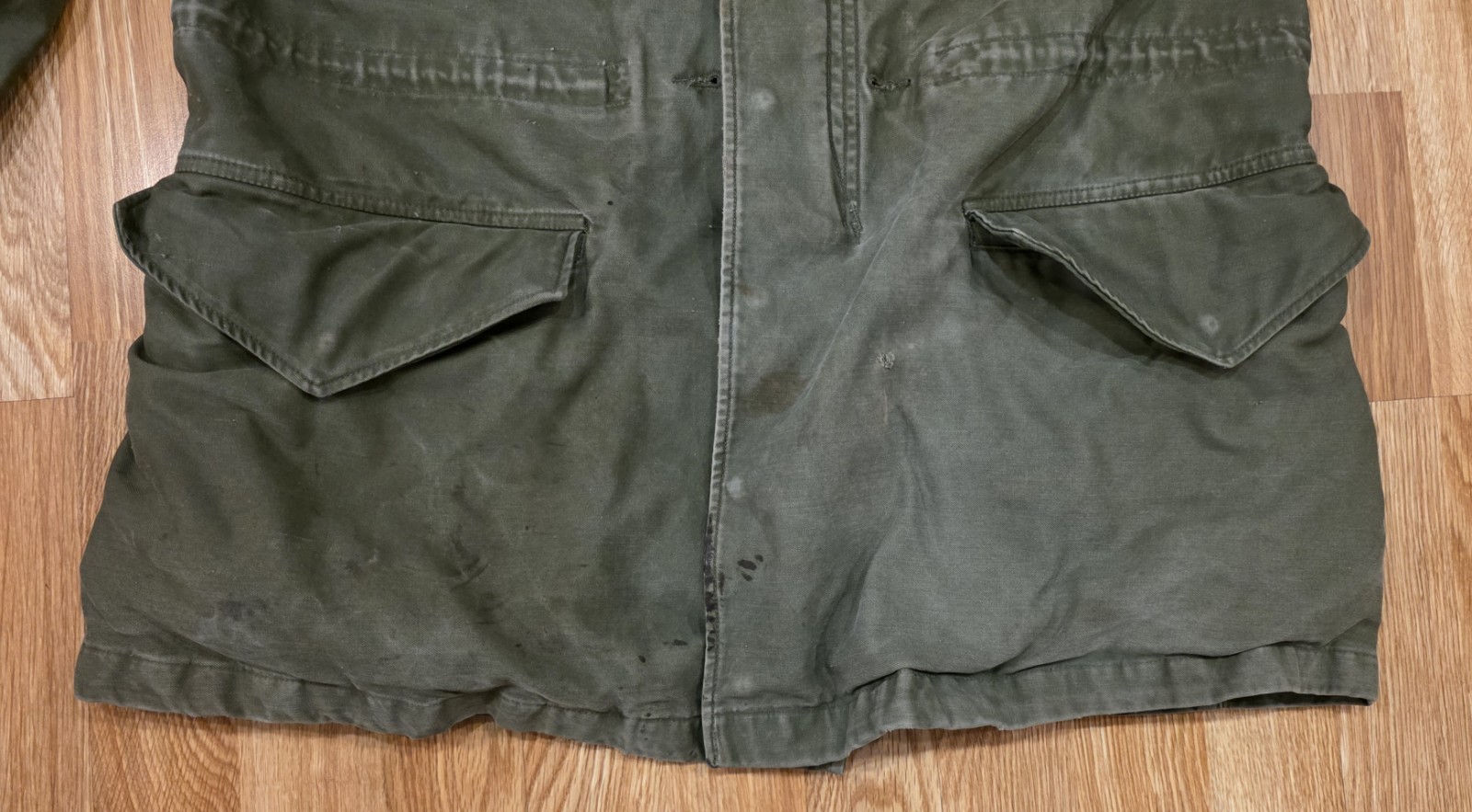 Vintage US Army M-51 Military Field Coat Jacket Korean War Vietnam Era Small Reg