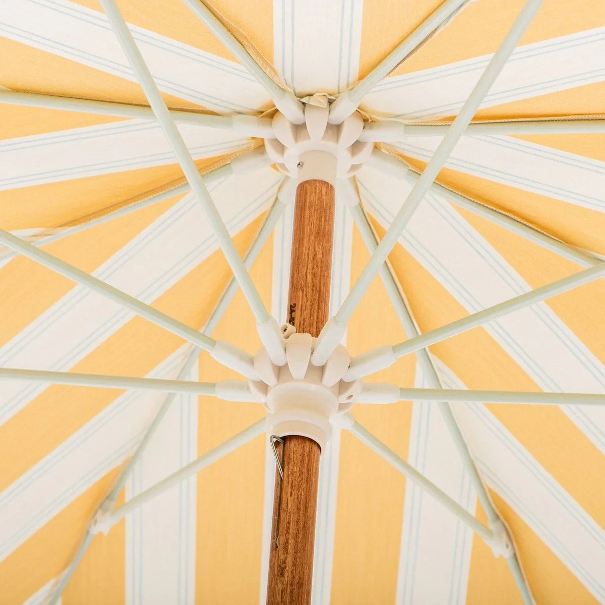 Business & Pleasure The Amalfi Umbrella Tuuli Stripe Yellow Colored