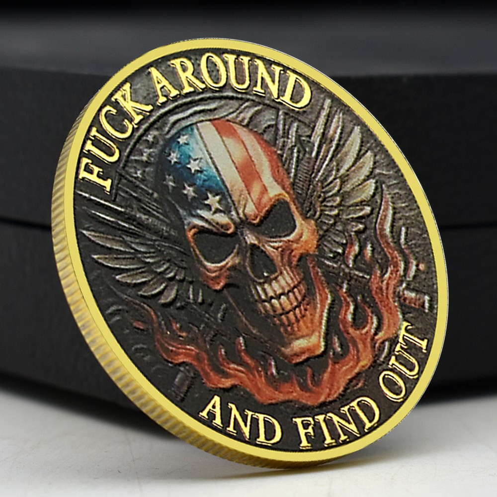 Valor & Victory - The Spirit of the Republic Challenge Coin Commemorative Medal