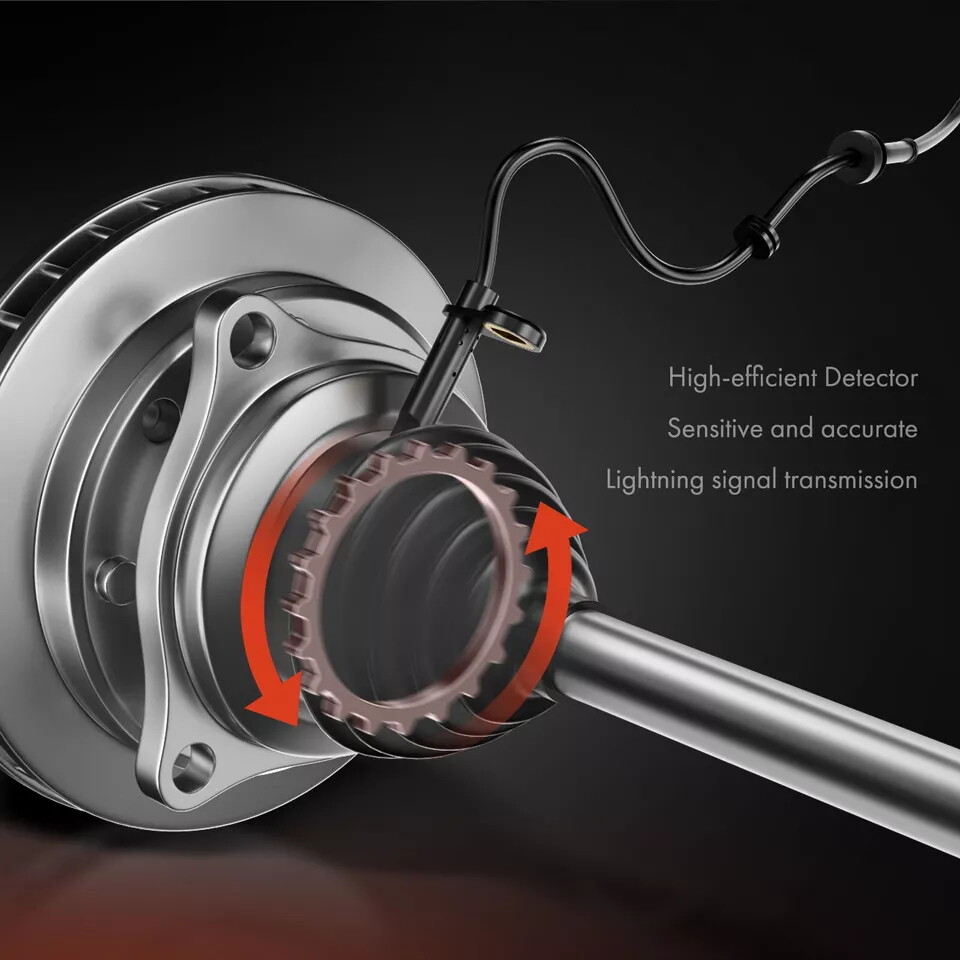 Set of 4 ABS Wheel Speed Sensors Front -Rear L/R Fits: Nissan Frontier 2005-2019