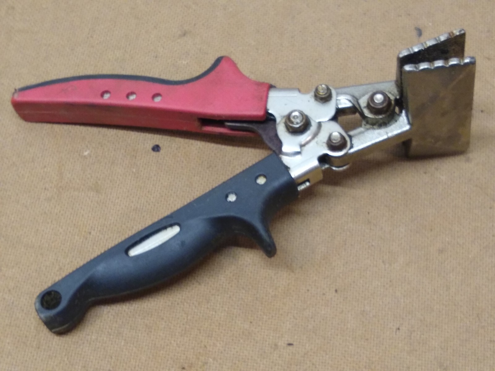 MALCO S2R 3" Hand Seamers RedLine HVAC Sheet Metal Tin Ductwork Roofing Pliers