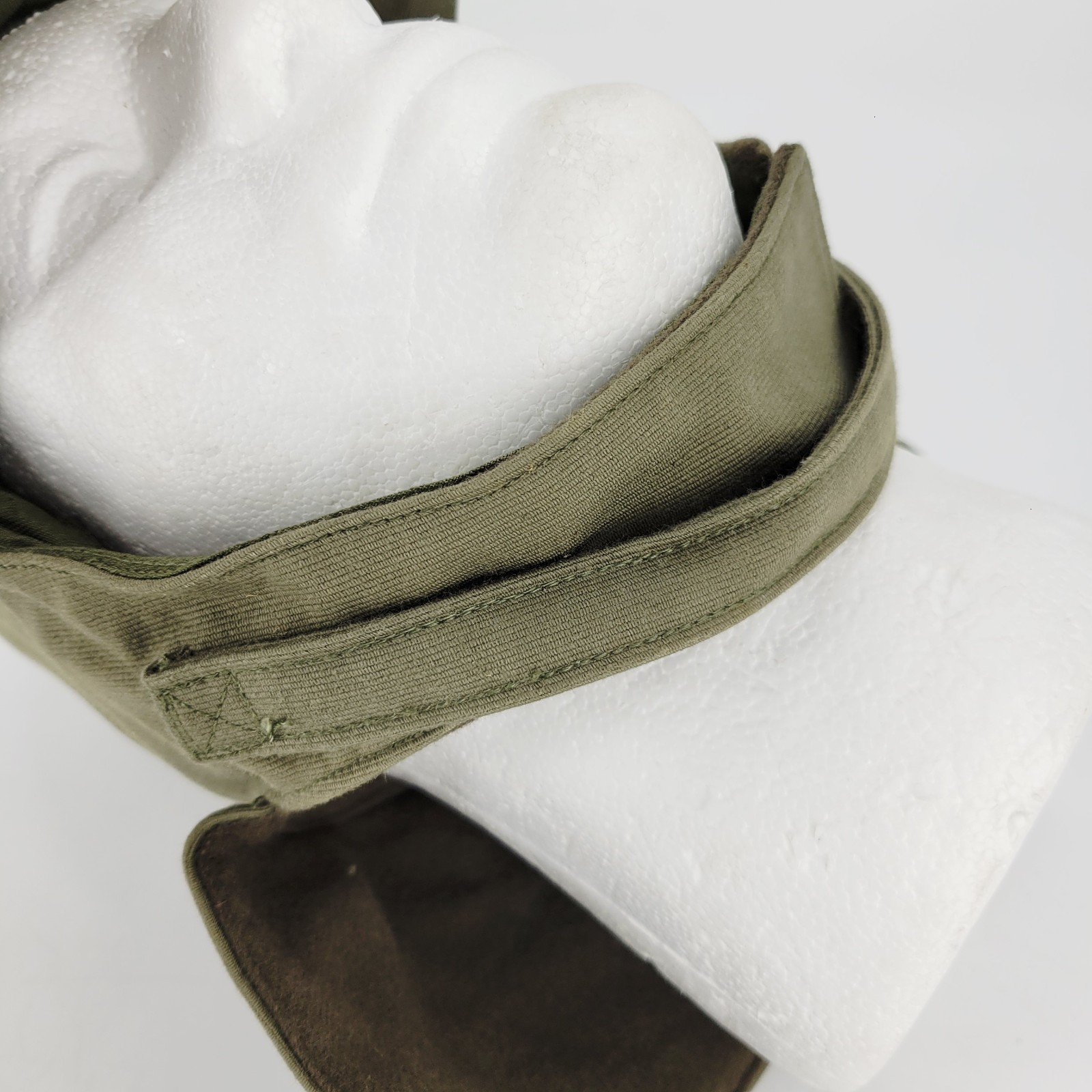 Vintage WW2 US Navy Foul Weather Flight Deck Cap Hat Size 7 1/4