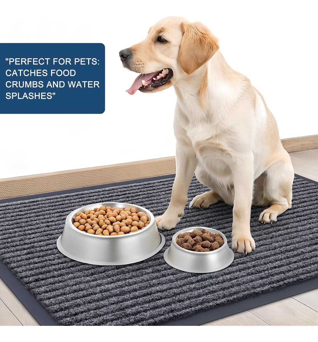 Indoor Outdoor Door Mat – Heavy Duty Waterproof Front Entrance Rug