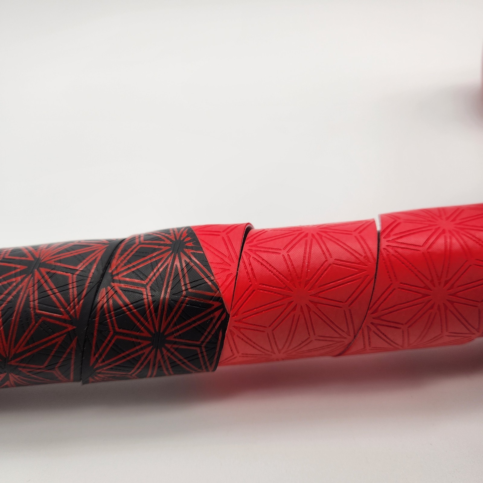 Supacaz Super Sticky Kush Red Star Fade Bicycle Handlebar Bar Tape NOS