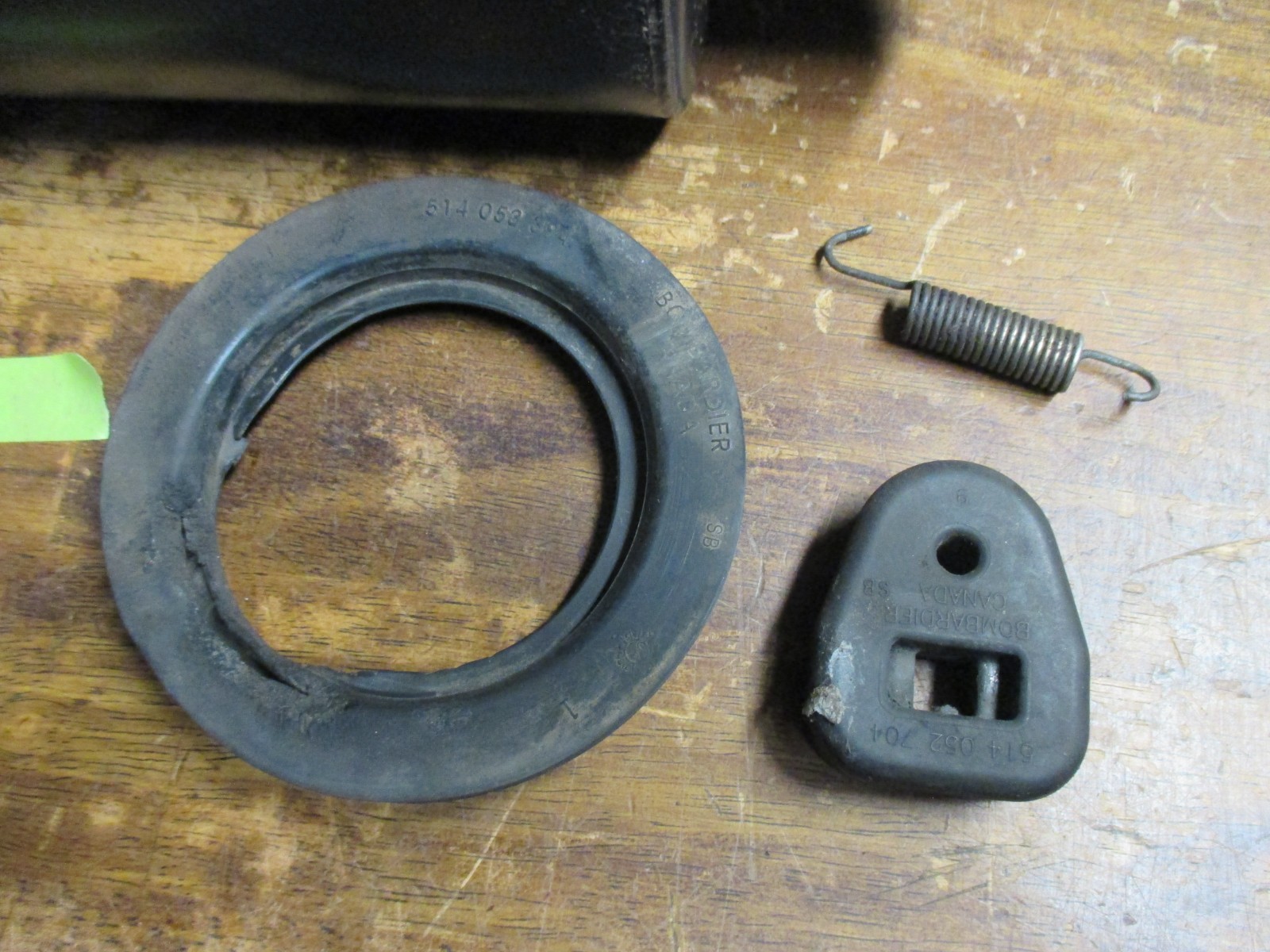 05 Ski Doo GSX 550F Snowmobile Jaws Exhaust Can Resonator Muffler Silencer