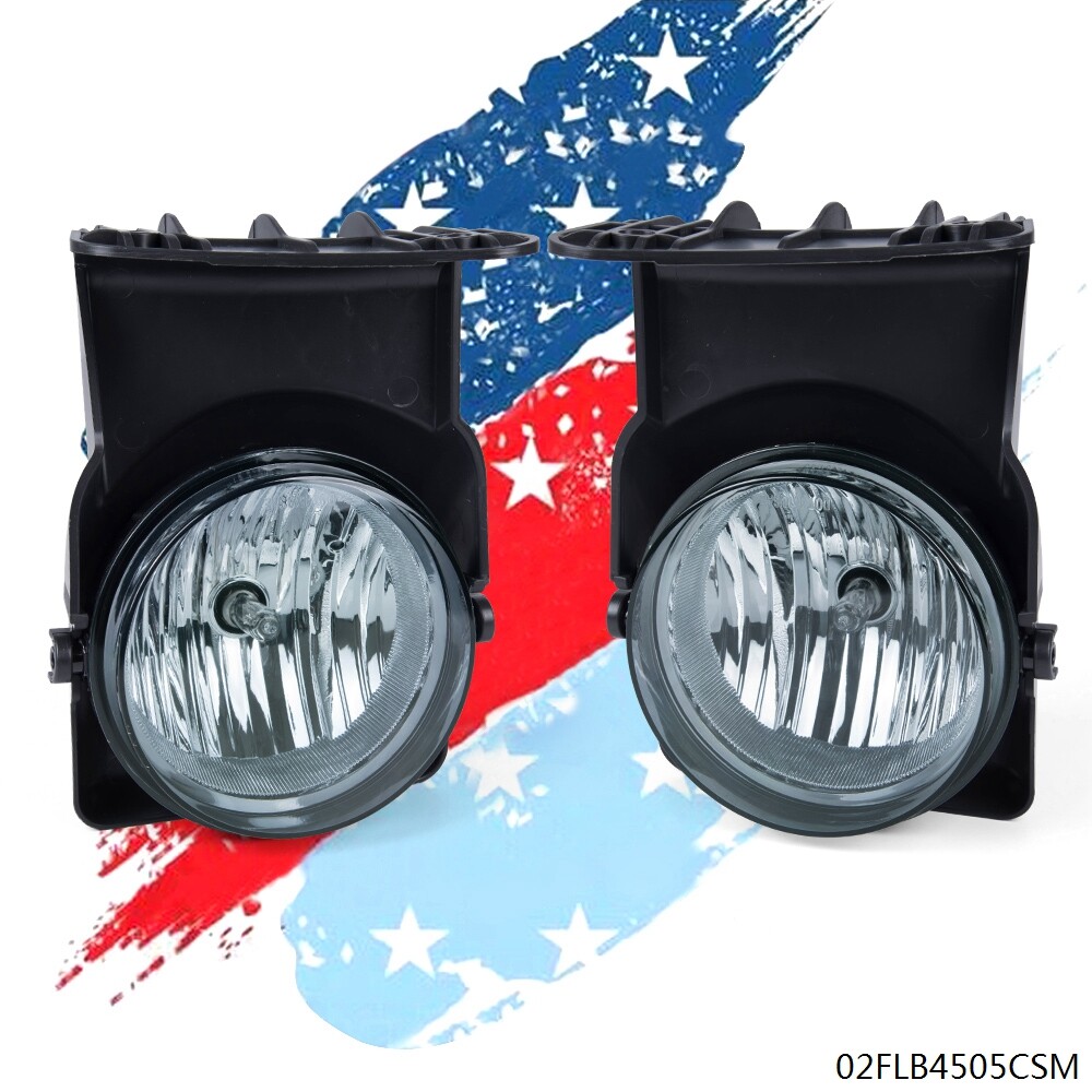 Bumper Fog Lights Left+Right Fit For 2003-2006 GMC Sierra 1500 2500 3500 Pickup
