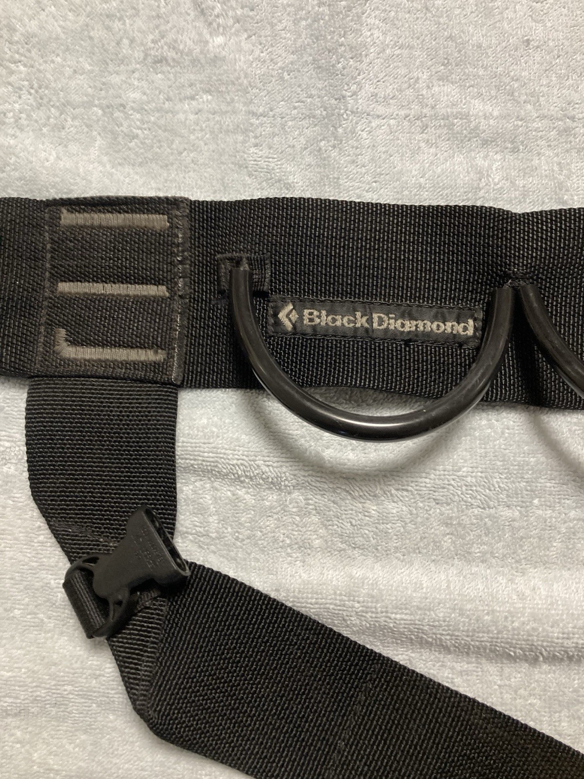 Black Diamond Alpine Bod Climbing Harness Pre Owned Size Medium